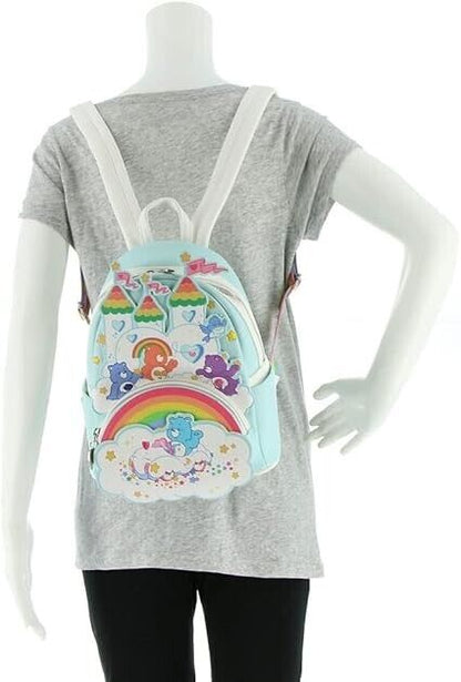 Loungefly Care Bears CareALot Castle Mini Backpack Multi