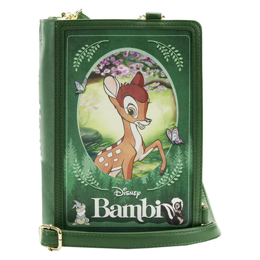 Loungefly DISNEY CLASSIC BOOKS BAMBI CONVERTIBLE CROSS BODY BAG