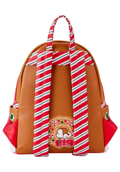 Loungefly Peanuts Snoopy Gingerbread House Scented Mini Backpack