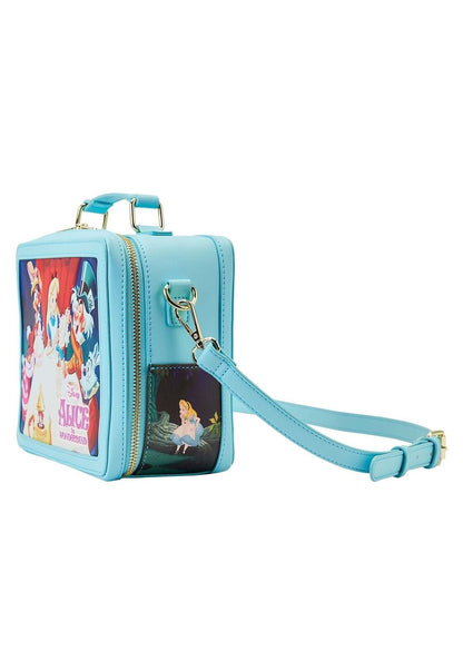 Loungefly Disney Alice in Wonderland Classic Movie Lunch Box Crossbody Purse