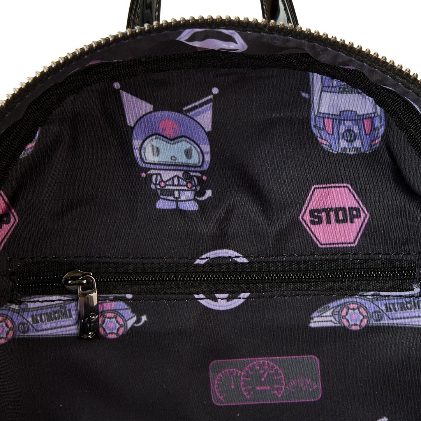 Loungefly Sanrio Hello Kitty Kuromi Tokyo Speed Racer Mini Backpack