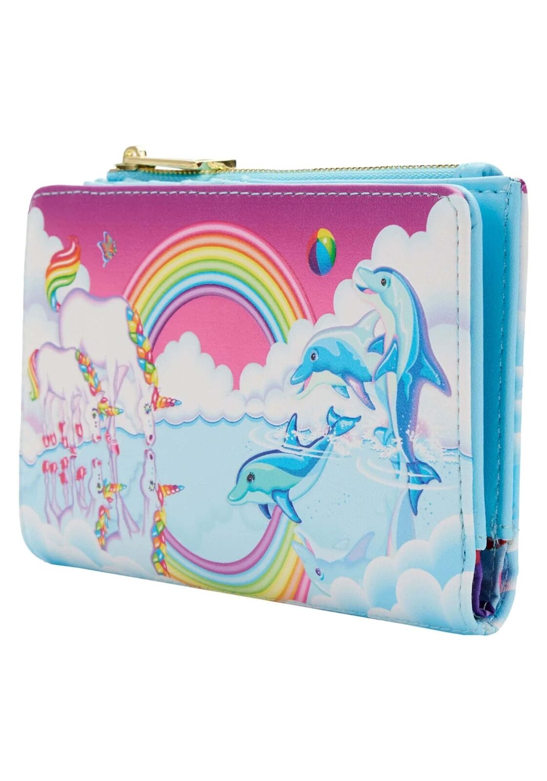 Loungefly Lisa Frank Unicorn Reflection Wallet