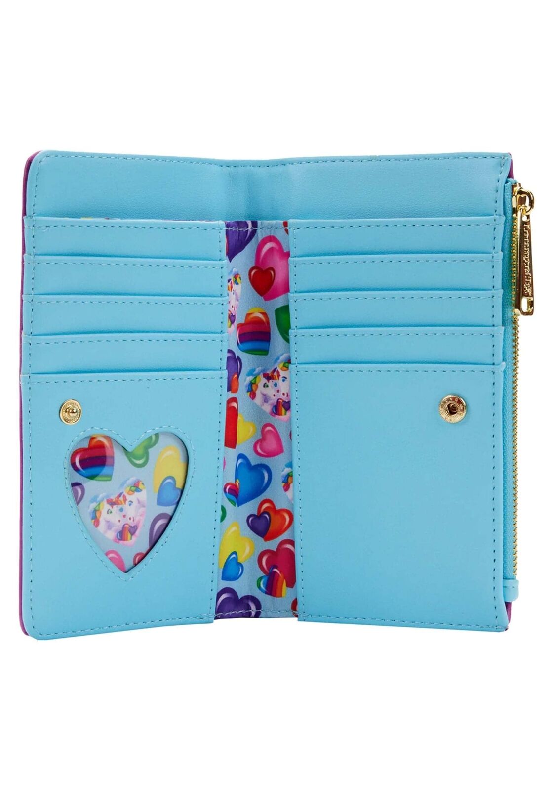 Loungefly Lisa Frank Unicorn Reflection Wallet