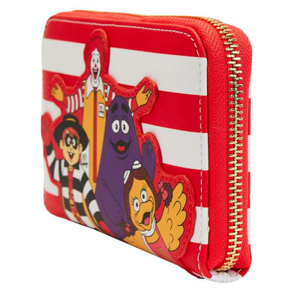 Loungefly Mcdonalds Ronald And Friends Zip Around Wallet