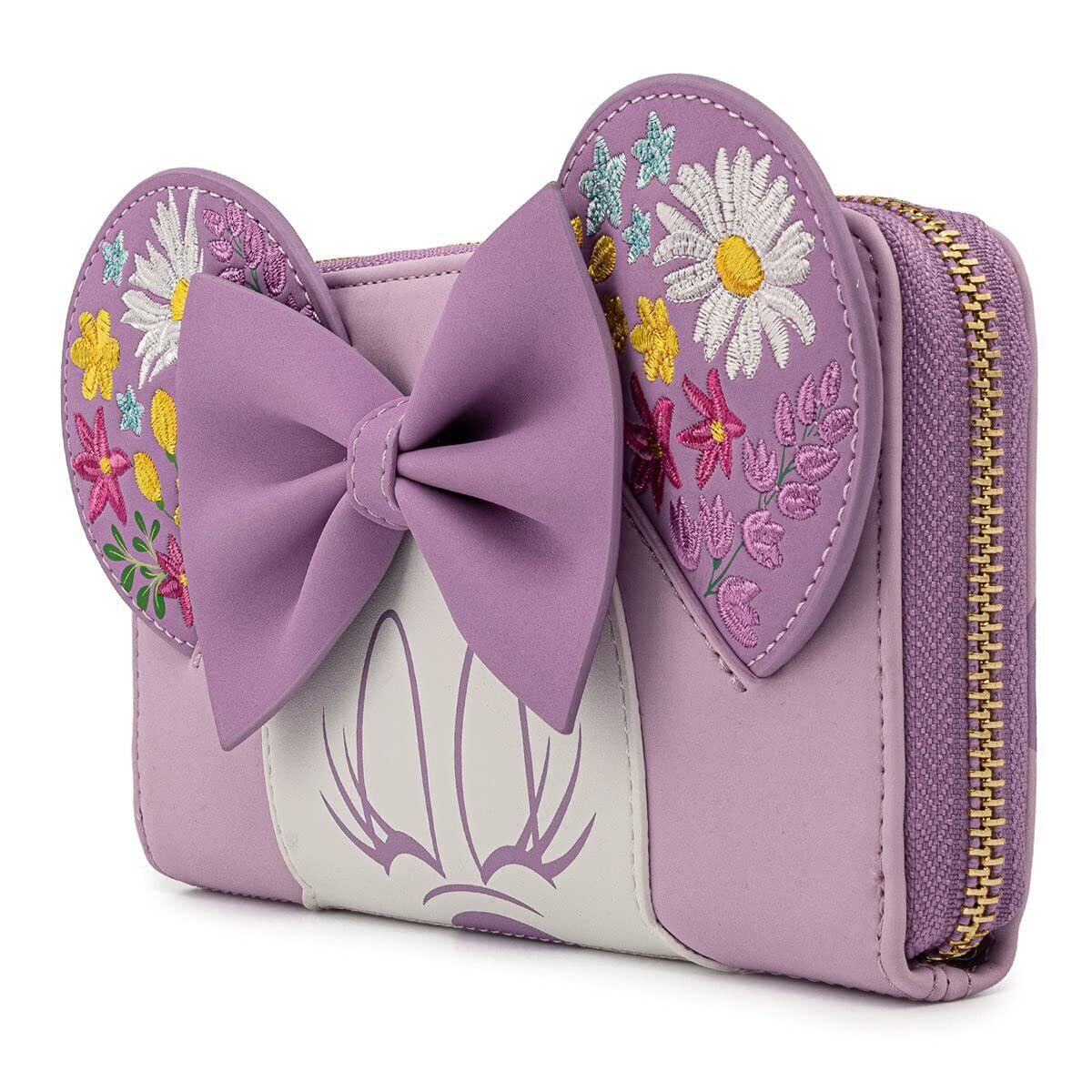 Loungefly Disney Minnie Mouse Floral Zip-Around Wallet