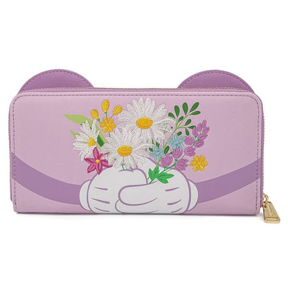 Loungefly Disney Minnie Mouse Floral Zip-Around Wallet