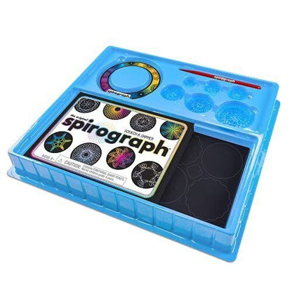 Spirograph Scratch & Shimmer Kit – Glitter Wheels, Sparkly Paper, Ages 8+