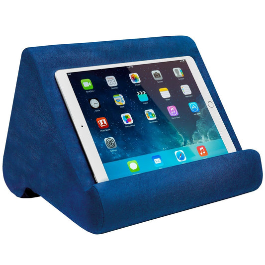 Ontel Pillow Pad Ultra Multi-Angle Tablet Stand Blue - For iPad, Tablets, Phones