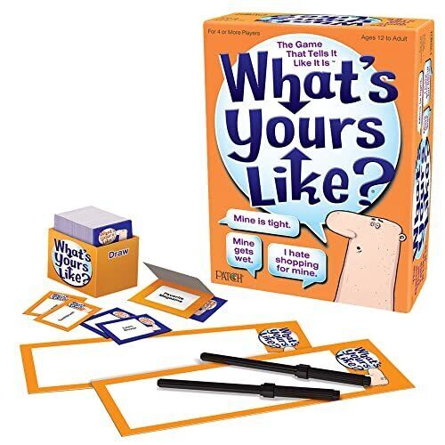 PlayMonster What's Yours Like? – Hilarious Party Card Game, Ages 12+