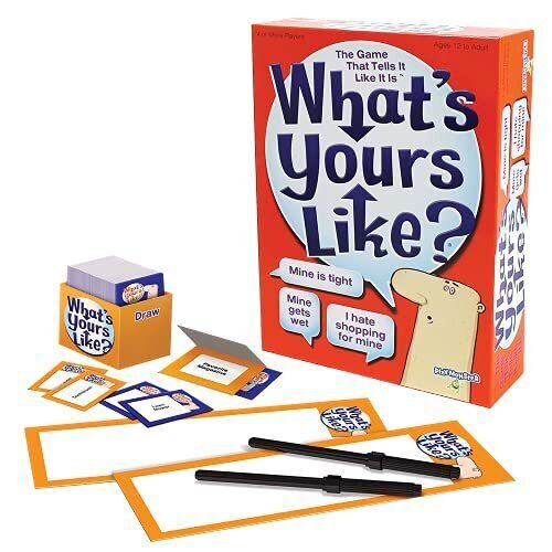 PlayMonster What's Yours Like? – Hilarious Party Card Game, Ages 12+