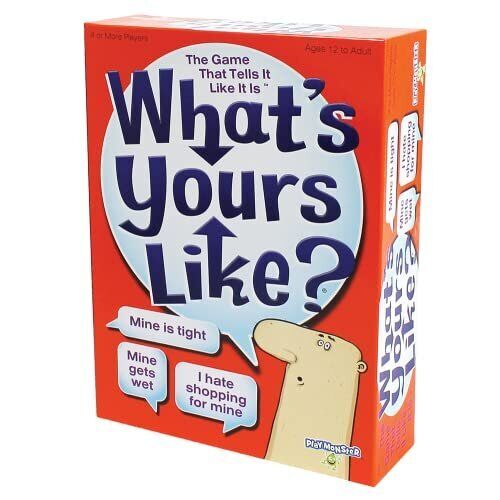 PlayMonster What's Yours Like? – Hilarious Party Card Game, Ages 12+