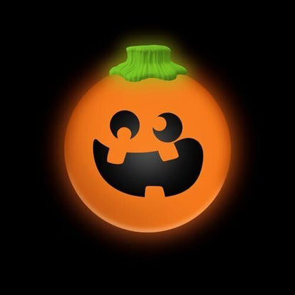 NeeDoh Jack-Glow-Lantern Sensory Fidget Toy - Soft Stress Ball, Ages 3+