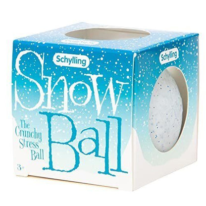 Schylling NeeDoh Snow Ball Crunch - Sensory Fidget Toy - Satisfying Snow-Like...