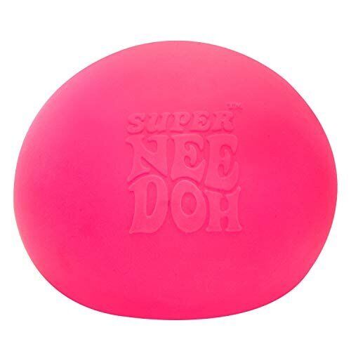 Schylling Super Nee Doh Jumbo Stress Ball - 4.5 in Fidget Toy, Assorted Colors