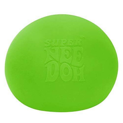 Schylling Super Nee Doh Jumbo Stress Ball - 4.5 in Fidget Toy, Assorted Colors