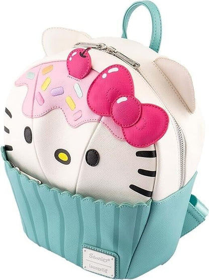 Loungefly Sanrio Hello Kitty Cupcake Women's Double Strap Shoulder Bag Purse