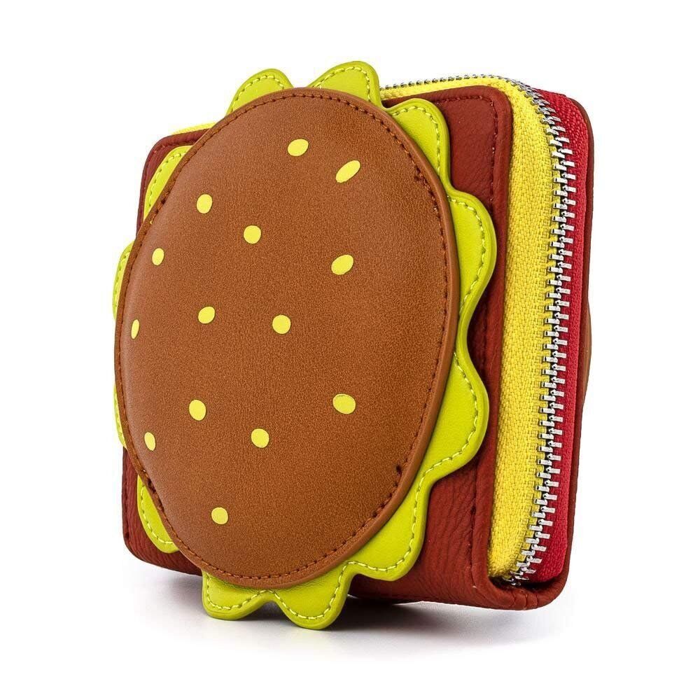 Loungefly x SpongeBob SquarePants Plankton Krabby Patty Zip-Around Wallet