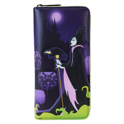 LOUNGEFLY Disney Maleficent Scene Wallet