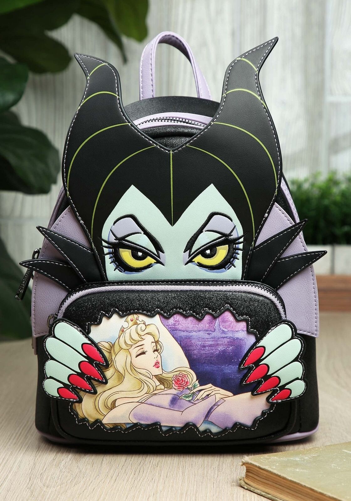 Loungefly Disney Villains Maleficent Scene Shoulder Bag - Women's Purse