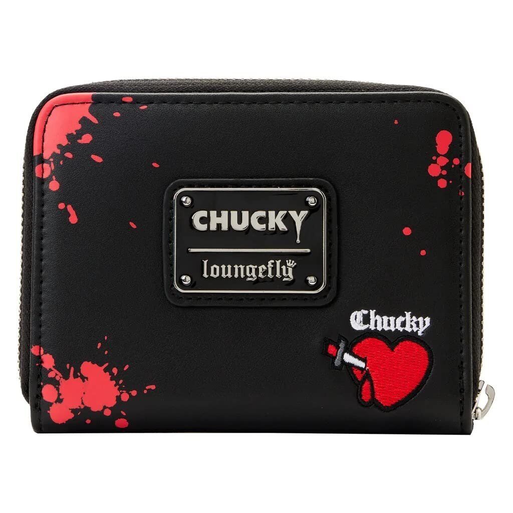 Loungefly Universal Bride Of Chucky Happy Couple Tiffany Zip-Around Wallet