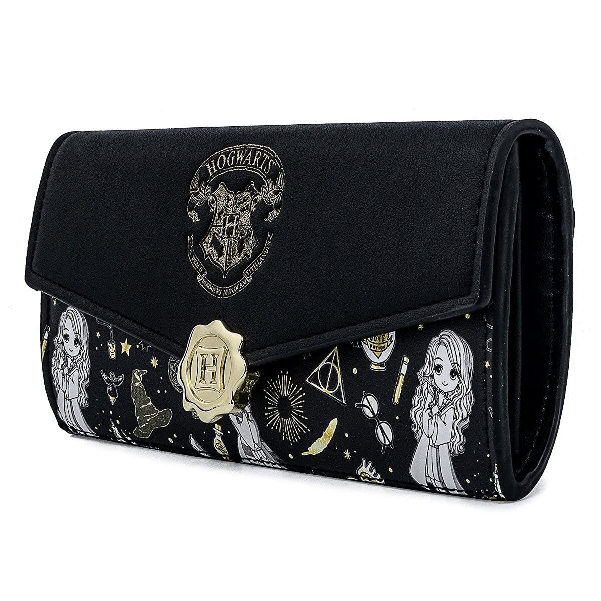 Loungefly Harry Potter Magical Elements All Over Print Faux Leather Wallet