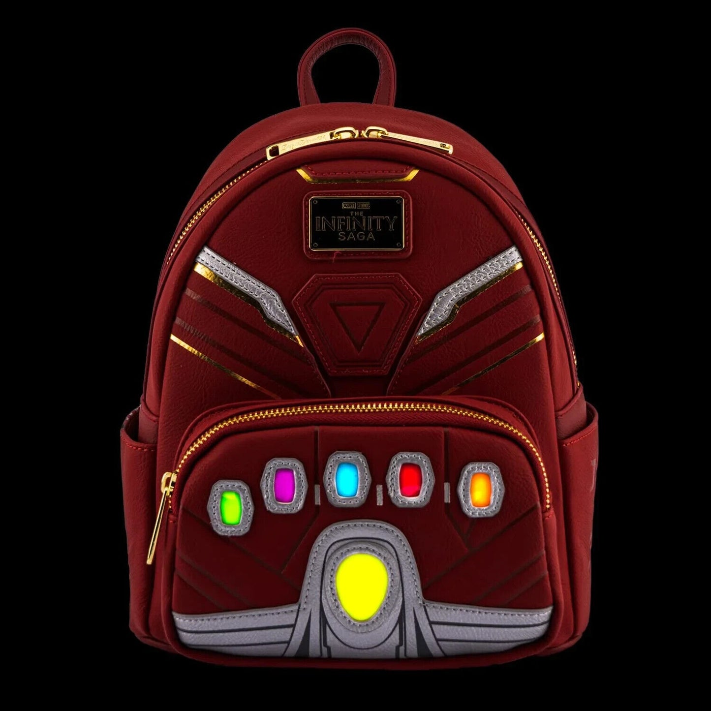 Loungefly x Marvel Infinity Saga Gauntlet Light Up Mini Backpack