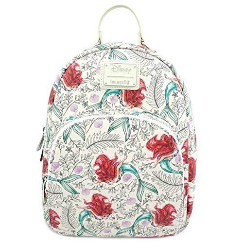 Loungefly The Little Mermaid Ariel Allover Print Mini Backpack