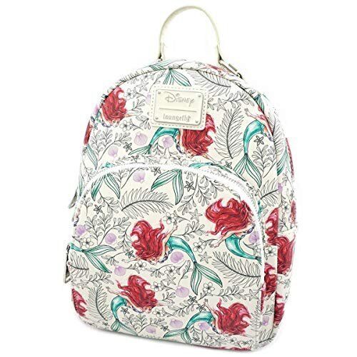 Loungefly The Little Mermaid Ariel Allover Print Mini Backpack
