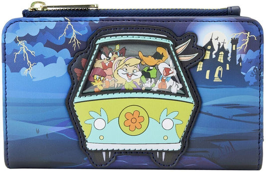 Looney Tunes Warner Bros 100th Anniversary Scooby-Doo Mash-Up Flap Wallet