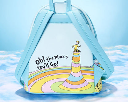 Loungefly Dr. Seuss 'Oh the Places You'll Go' Mini Backpack Multicolor