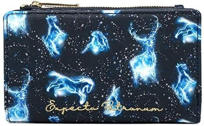 LOUNGEFLY Harry Potter Expecto Patronus AOP Wallet