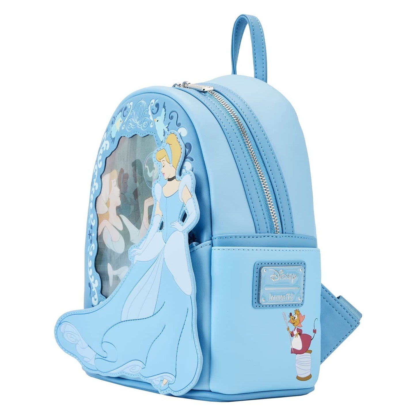 Loungefly Disney Cinderella Princess Lenticular Mini Backpack, Standard Size