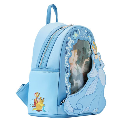 Loungefly Disney Cinderella Princess Lenticular Mini Backpack, Standard Size