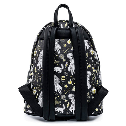 Loungefly Harry Potter Magical Elements Print Double Strap Shoulder Bag Purse