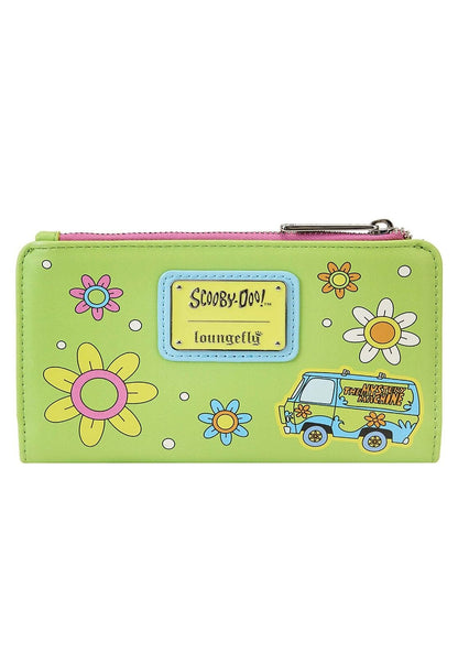 Loungefly Scooby Doo Psychedelic Monster Chase Glow in the Dark Flap Wallet