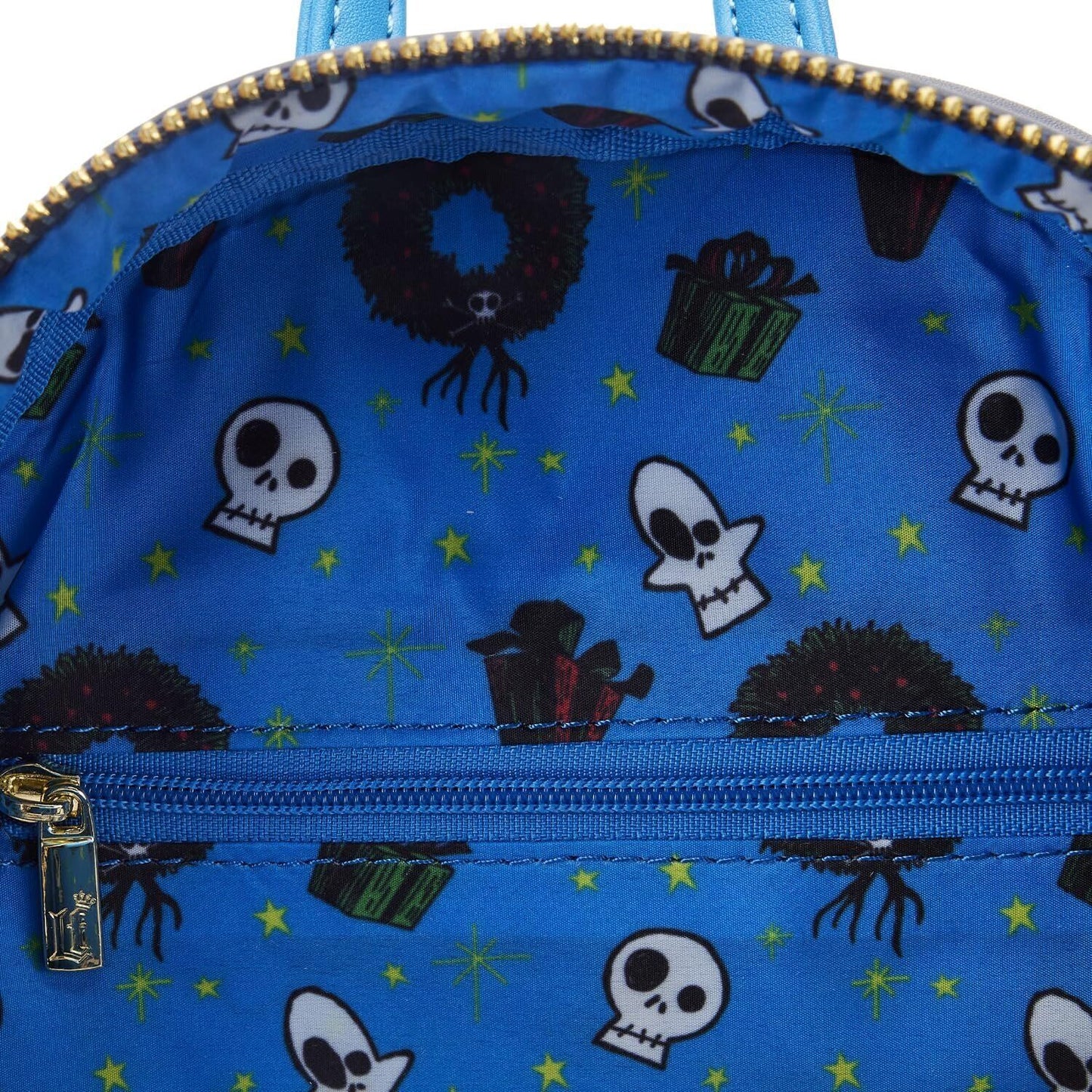 Loungefly NBC Christmas Town Mini Backpack - Festive Frights & Holiday Delights
