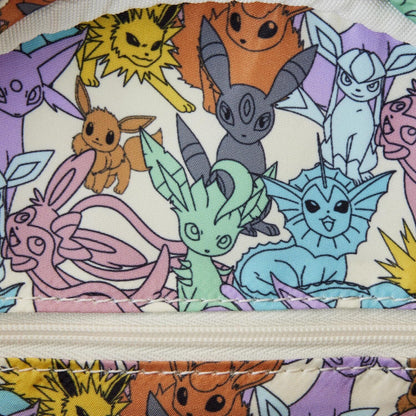 Loungefly Pokémon Eevee Evolutions Crossbody Canteen Purse for Pokémon Fans