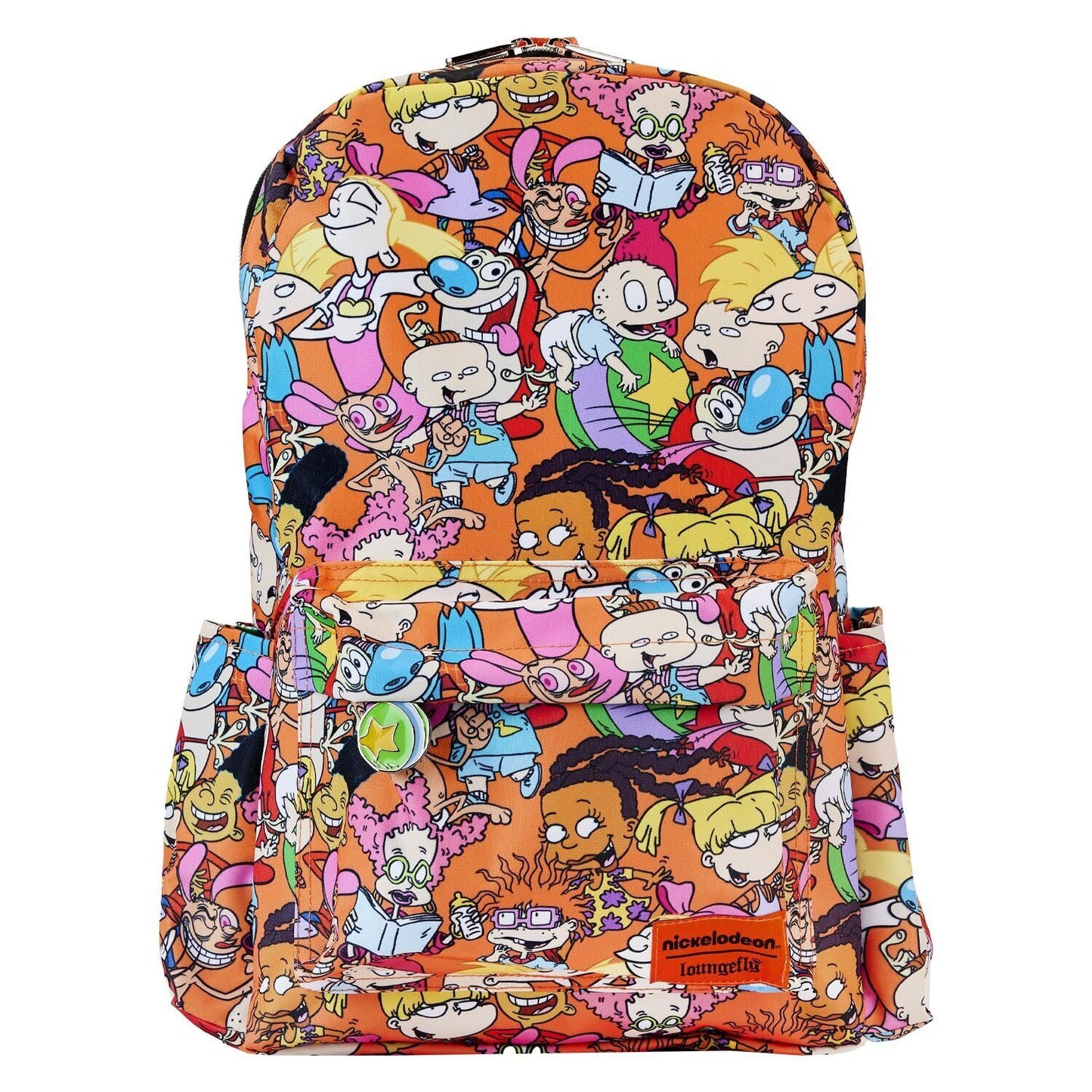 Loungefly Nickelodeon Retro Nylon Backpack