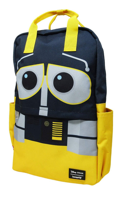 Loungefly x Disney Pixar WALL-E Square Nylon Backpack (One Size, Yellow Multi)