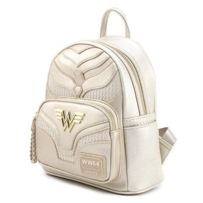 Loungefly x DC Comics Wonder Woman Metallic Cosplay Mini Backpack