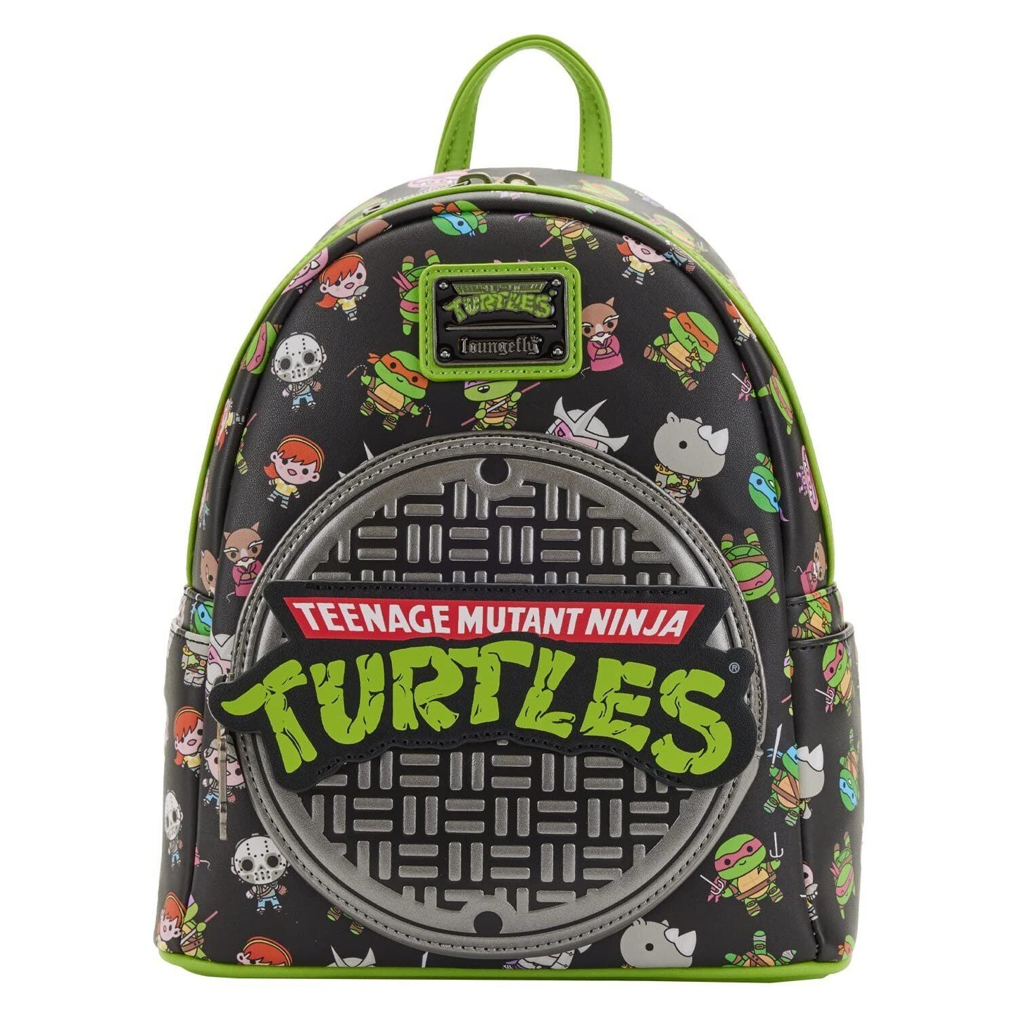 TMNT Sewer Cap AOP Loungefly Mini Backpack Standard