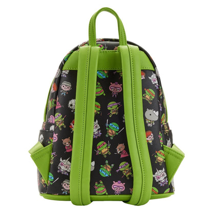 TMNT Sewer Cap AOP Loungefly Mini Backpack Standard