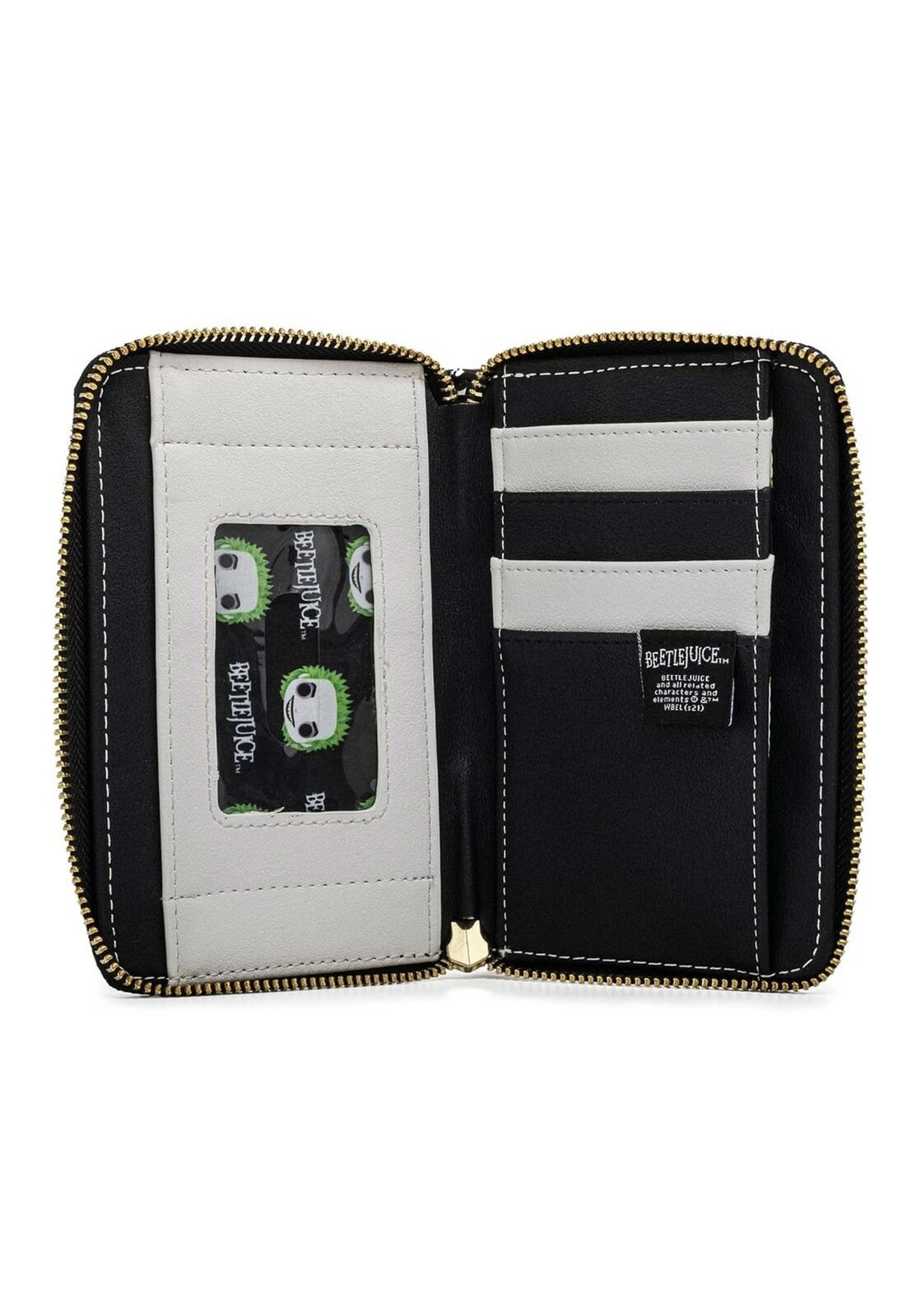 Loungefly Pop by LF Beetlejuice AOP Ziparound Wallet Standard