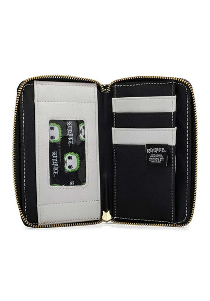 Loungefly Pop by LF Beetlejuice AOP Ziparound Wallet Standard