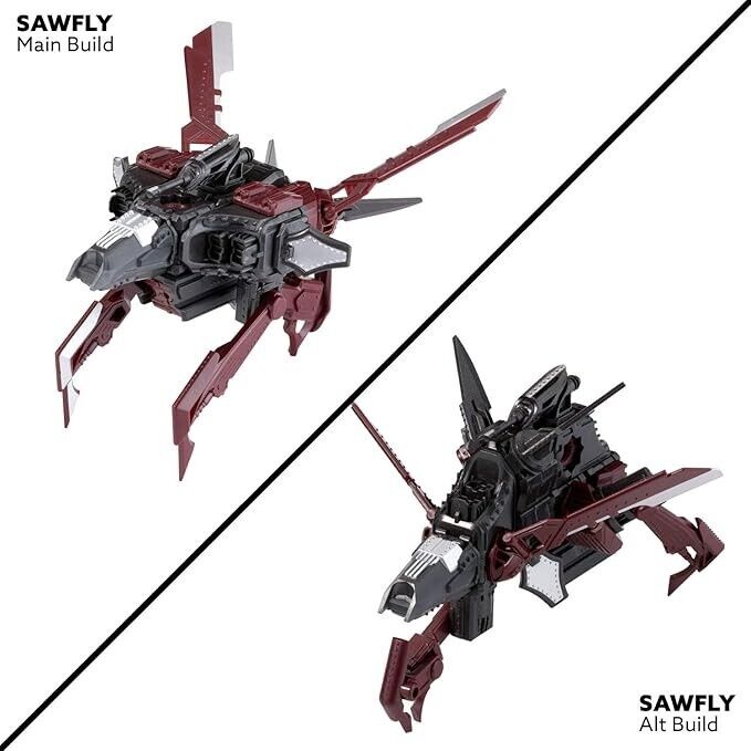 Sawfly K.L.A.W. Minelayer Construction Toy for Custom Builds and Battle Play