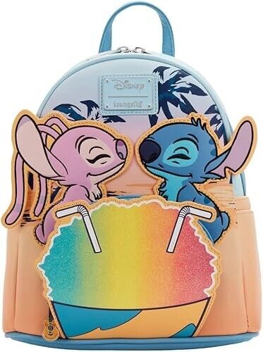 Loungefly Disney Lilo & Stitch Snow Cone Date Night Double Strap Shoulder Bag