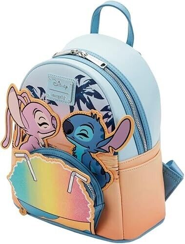 Loungefly Disney Lilo & Stitch Snow Cone Date Night Double Strap Shoulder Bag