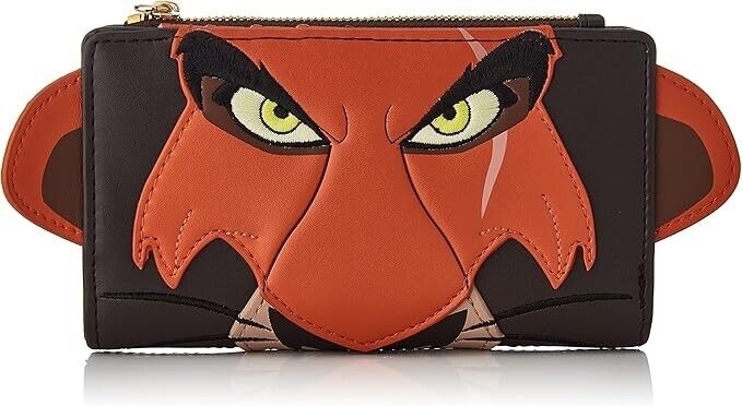 Loungefly Disney The Lion King Scar Cosplay Flap Wallet