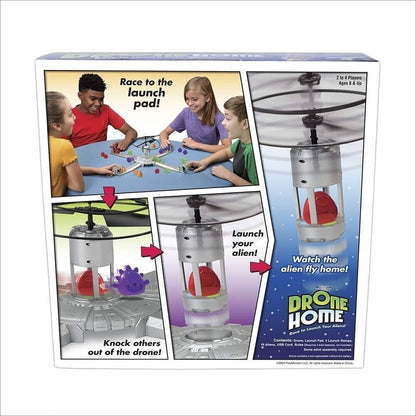 Drone Home -- First Ever Real Drone - Family Fun! -- For 2-4 Players -- Ages 8+