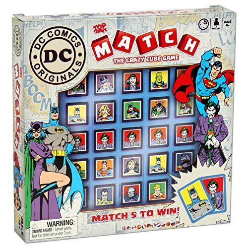 DC Superheroes Top Trumps Match Board Game